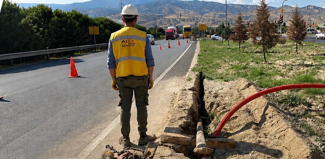 ALFA saha personeli ve güvenli çalışma alanı